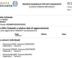 visura catastale nazionale